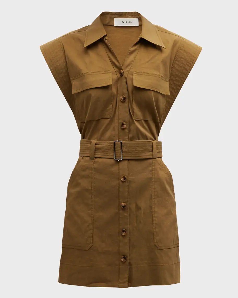 A.L.C. Ava Belted Utility Dress