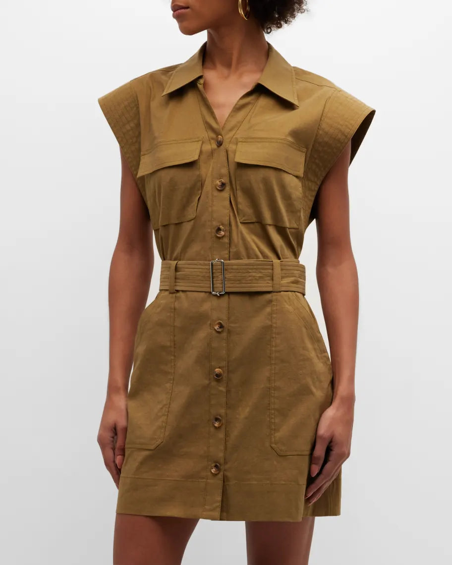 A.L.C. Ava Belted Utility Dress