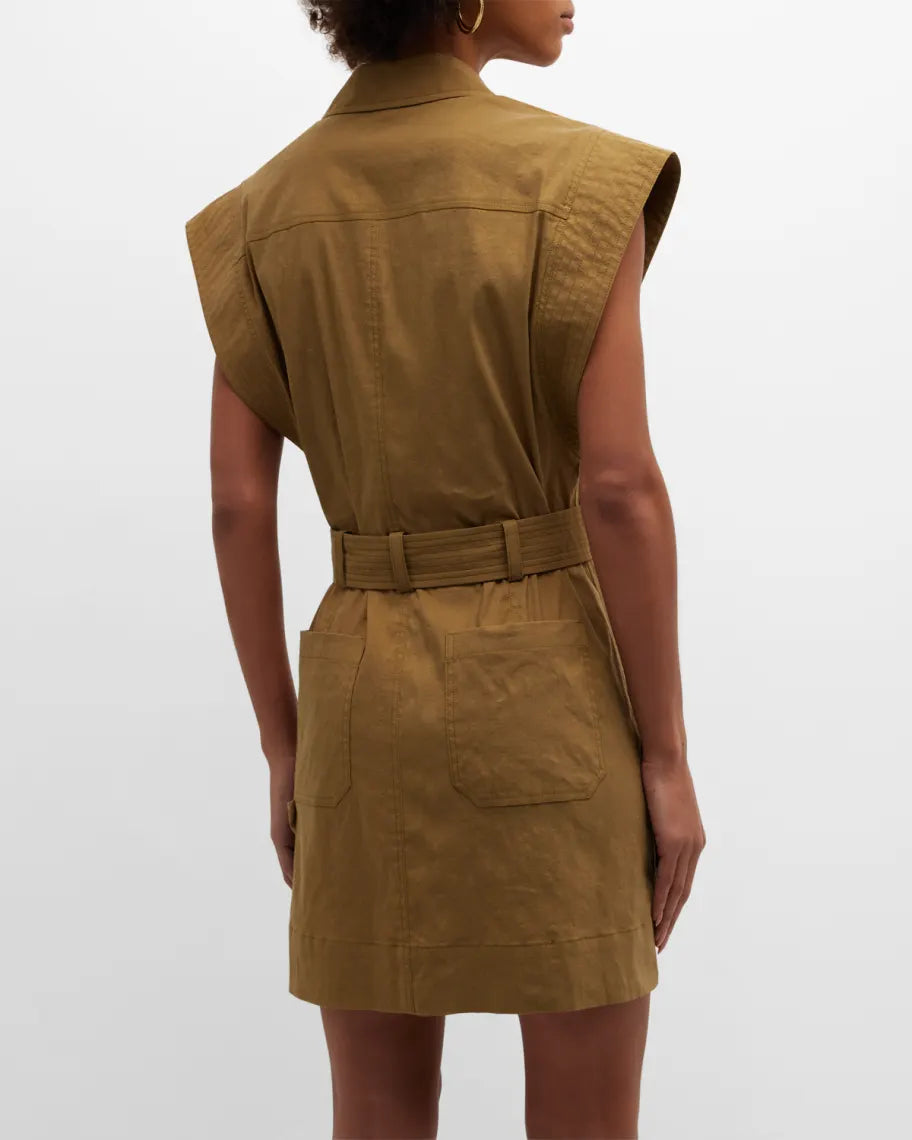 A.L.C. Ava Belted Utility Dress