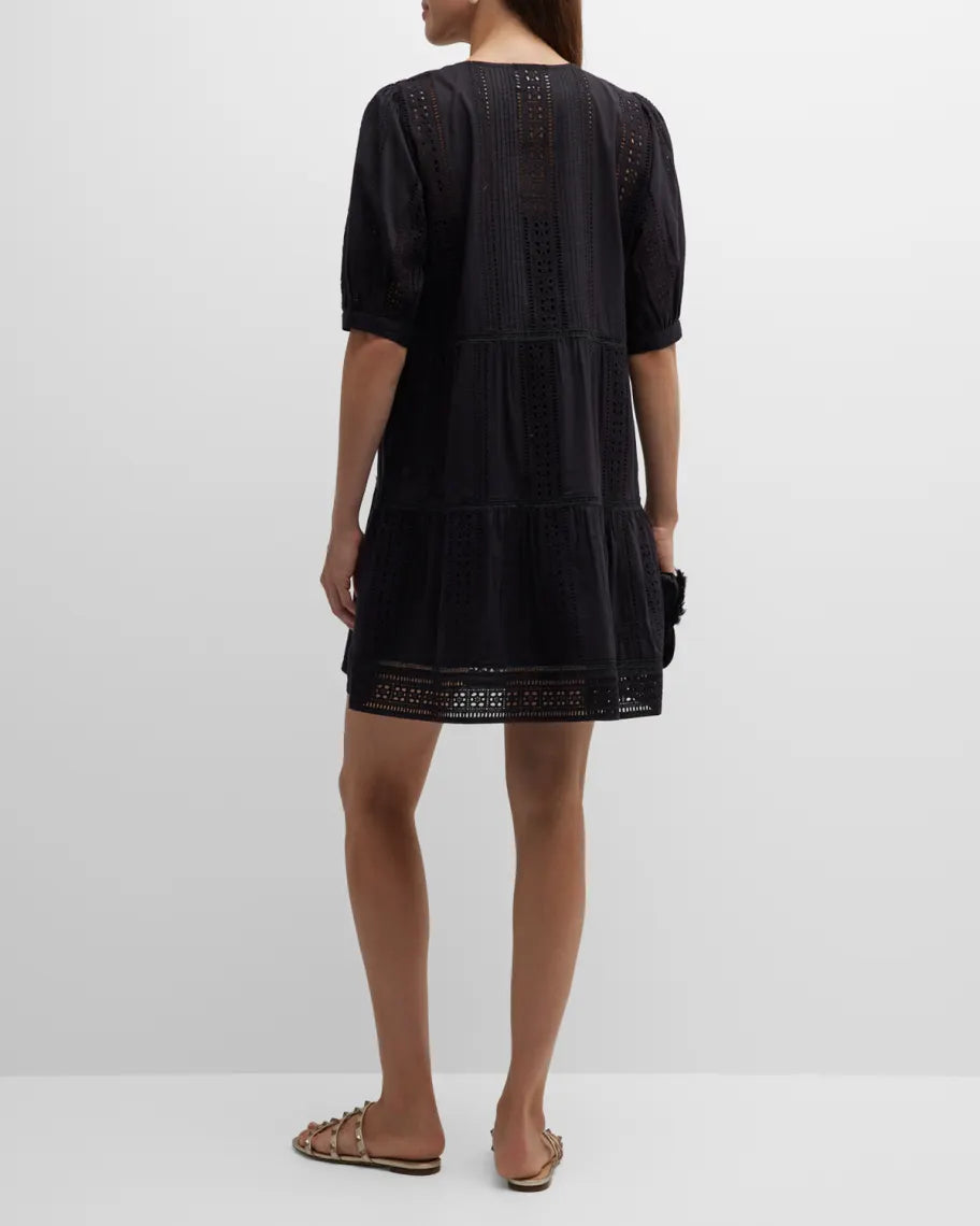 Velvet by Graham & Spencer Margaret Boho Cotton Lace Dress