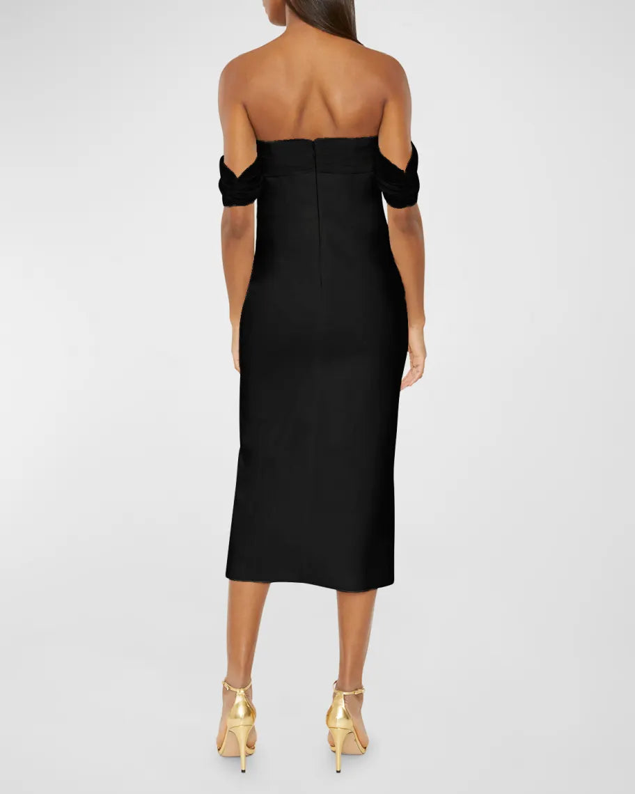 LIKELY Paz Off The Shoulder Midi Dress