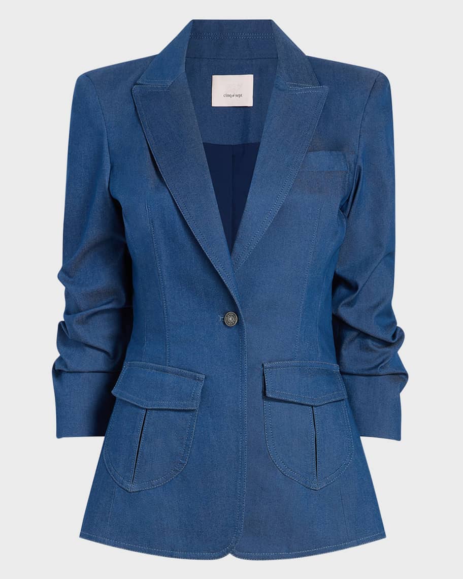 Cinq à Sept Louisa Denim Blazer