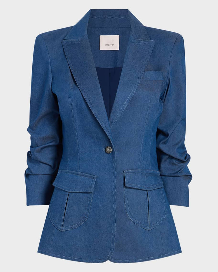 Cinq à Sept Louisa Denim Blazer