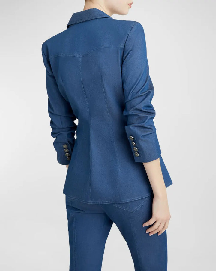 Cinq à Sept Louisa Denim Blazer