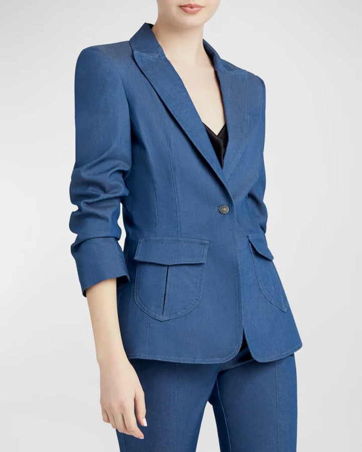 Cinq à Sept Louisa Denim Blazer