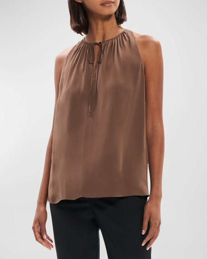 Theory Cutaway Tie Top