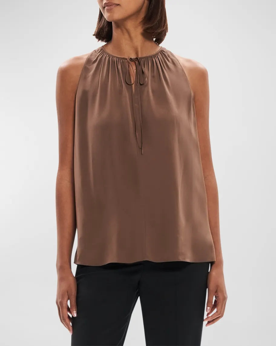 Theory Cutaway Tie Top