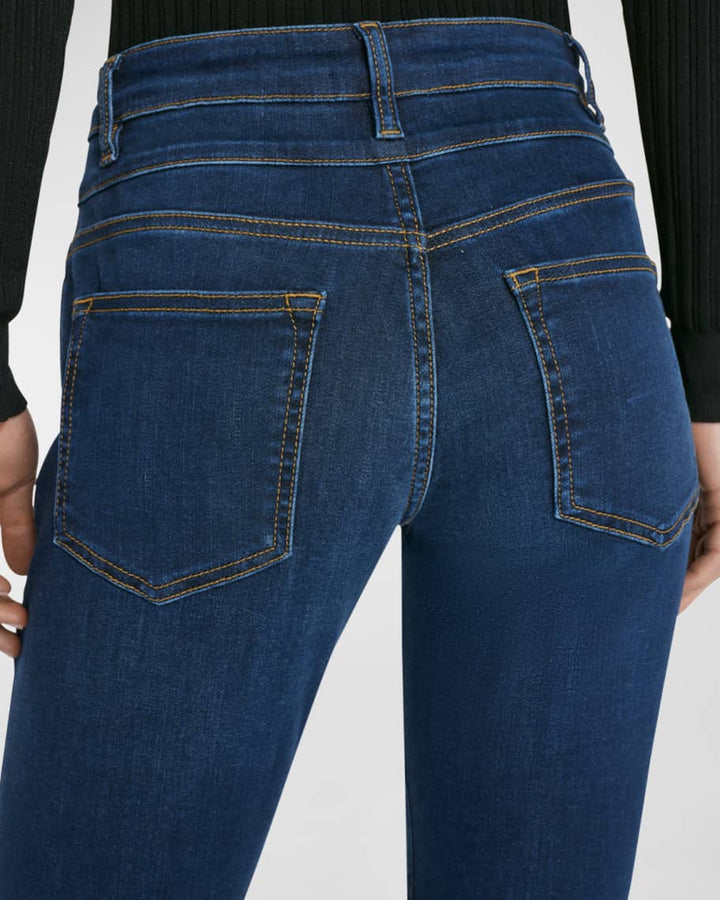 FRAME Double Waistband High Rise Flare Jeans