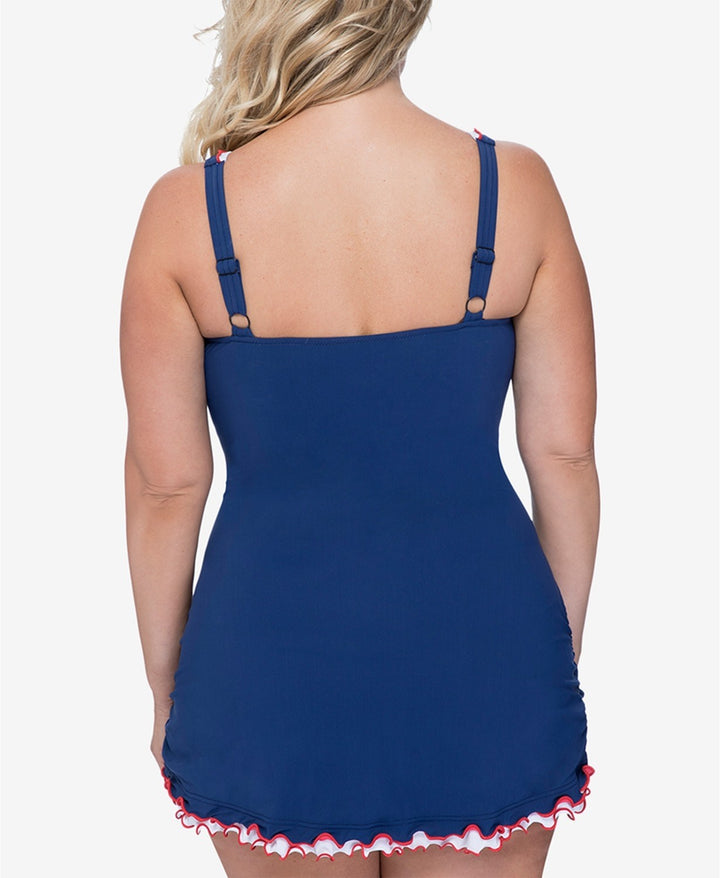 Profile by Gottex Plus Size Tummy Control Swimdress