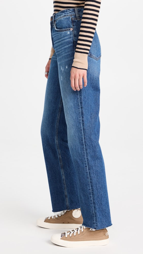 rag & bone Alex High Rise Straight Jeans