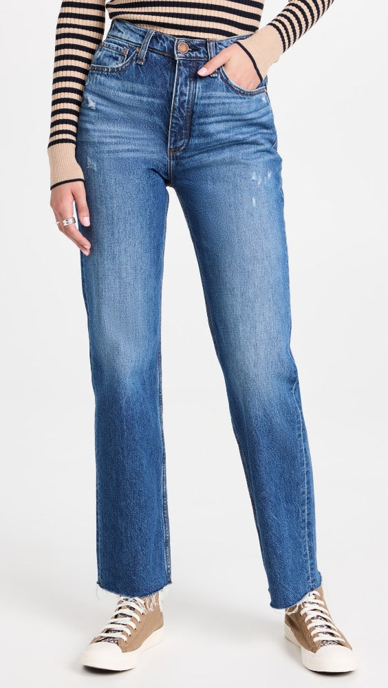 rag & bone Alex High Rise Straight Jeans