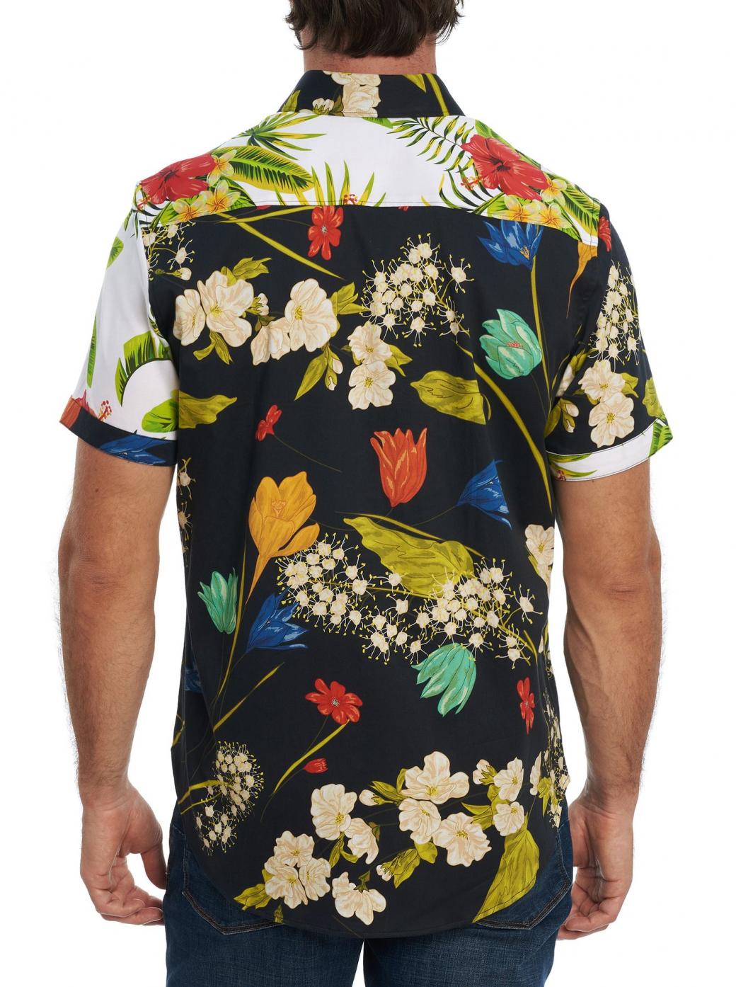 Robert Graham MEN Two Faced Short Sleeve Shirt