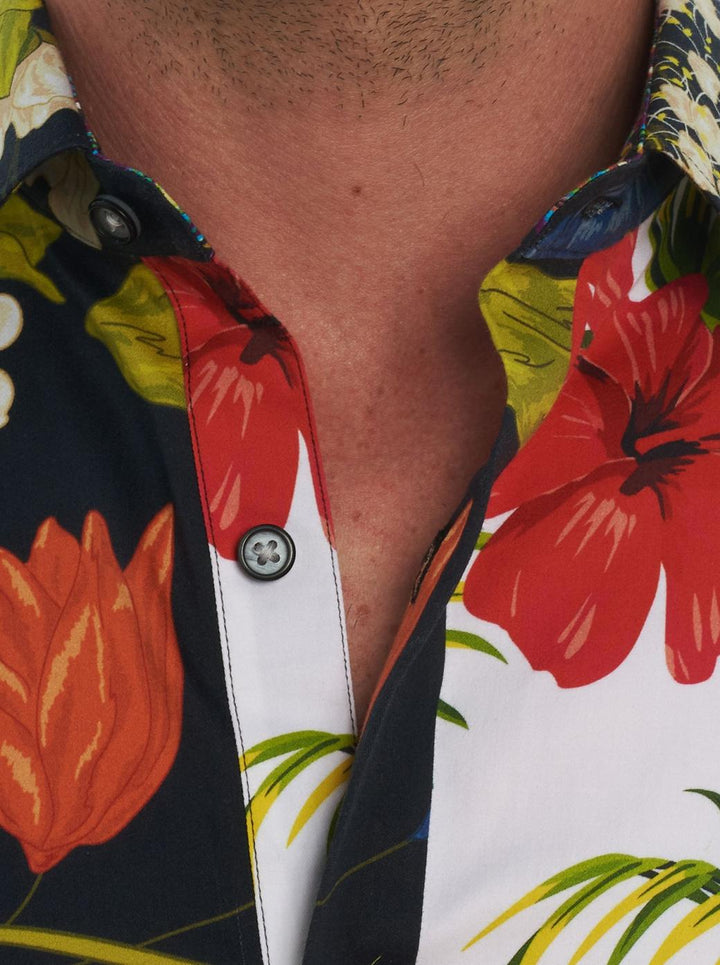 Robert Graham MEN Two Faced Short Sleeve Shirt