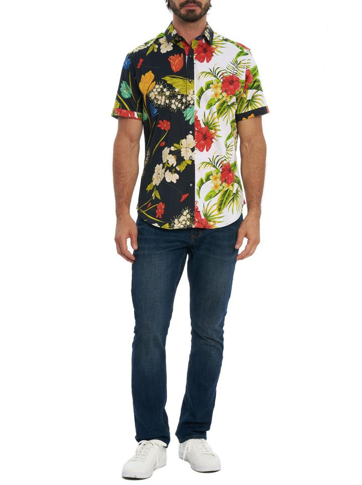 Robert Graham MEN Two Faced Short Sleeve Shirt
