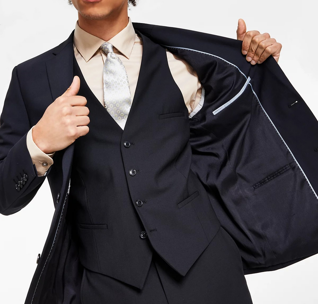 Bar III Men's Slim-Fit Wool Suit Jacket