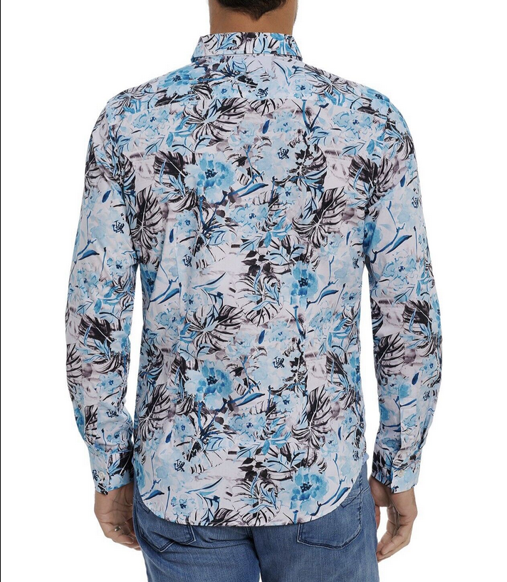 Robert Graham MEN Villa Long Sleeve Floral Shirt