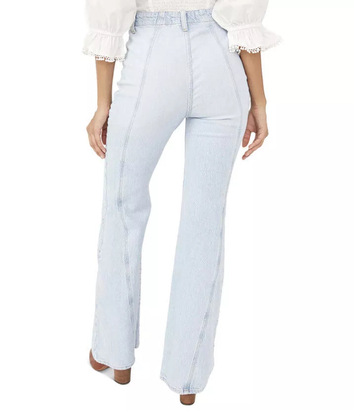 Free People Florence Flare High Waist Jeans