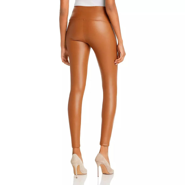 BAGATELLE.NYC High-Rise Faux Leather Leggings