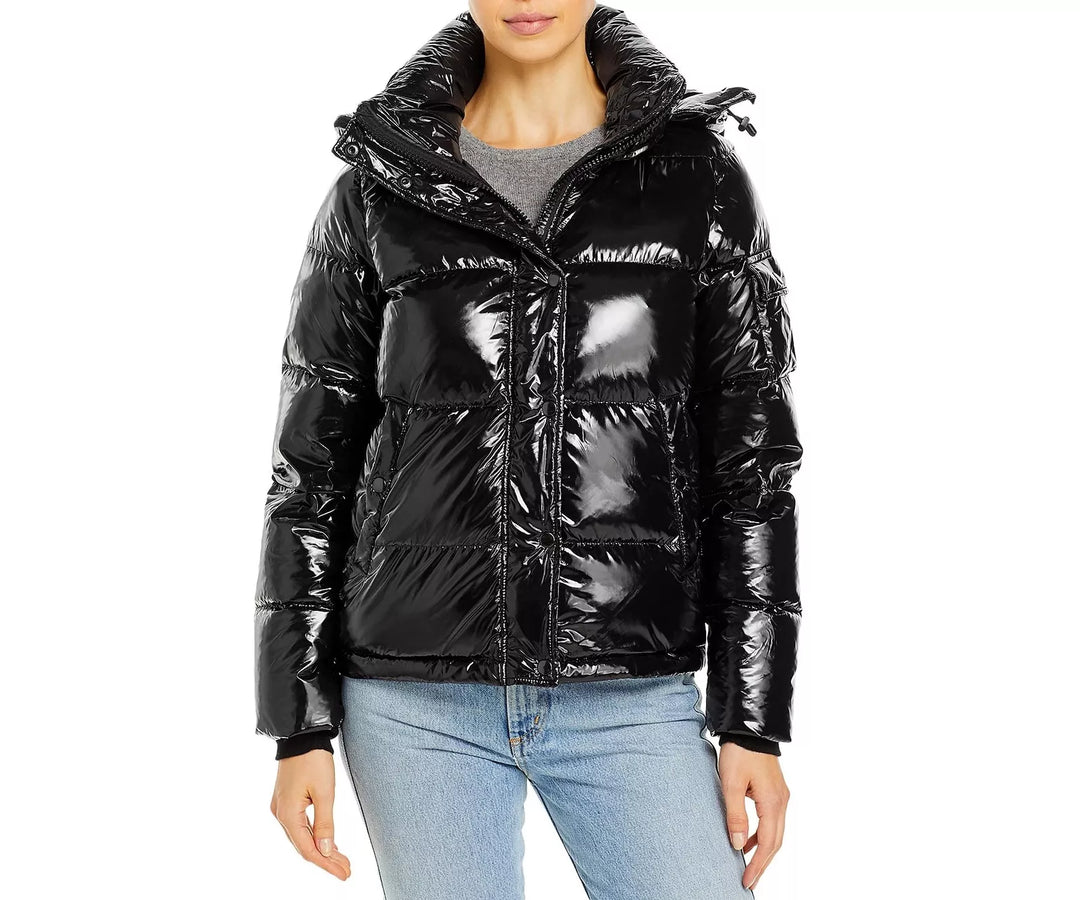 AQUA Lacquer Ella Down Puffer Jacket