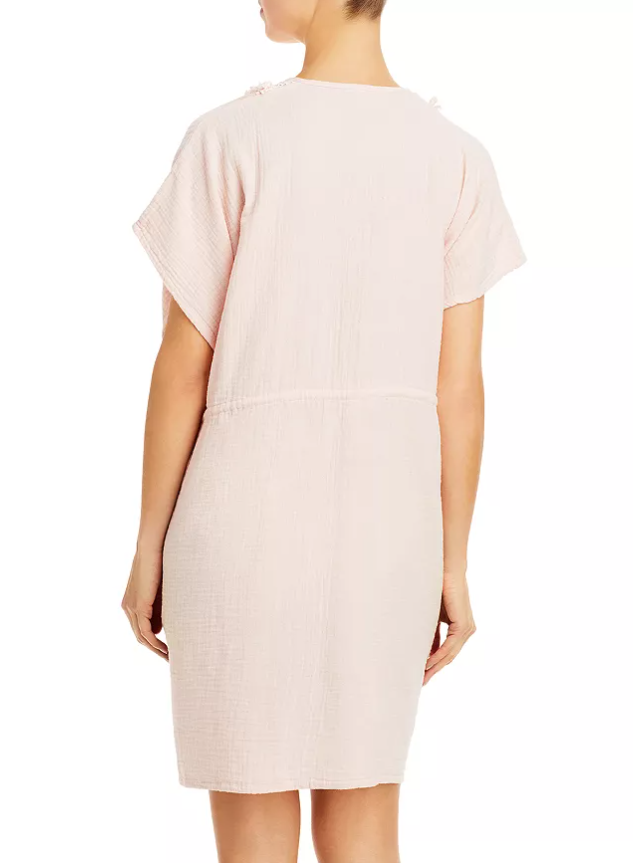 Echo Double Gauze Short Swim Cover-Up