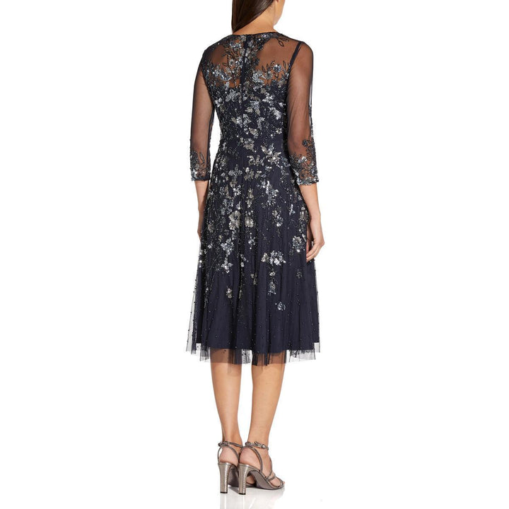 Adrianna Papell Embellished Cocktail Dress