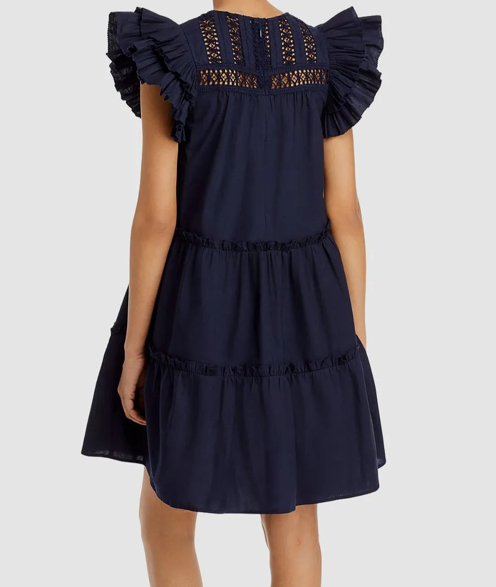 Sea Thora Cotton Eyelet Dress