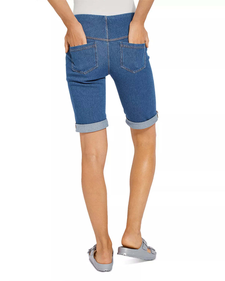 Lyssé Cuffed Denim Shorts