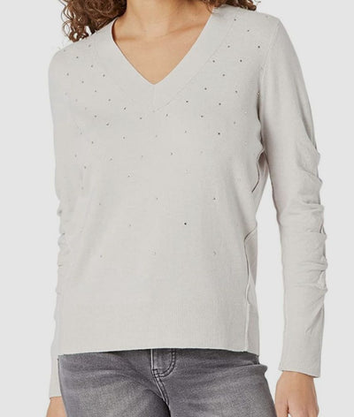 NIC+ZOE Plus Plus Size Relaxed Glam Sweater
