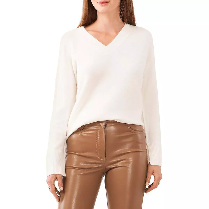 VINCE CAMUTO Long Sleeve V Neck Sweater