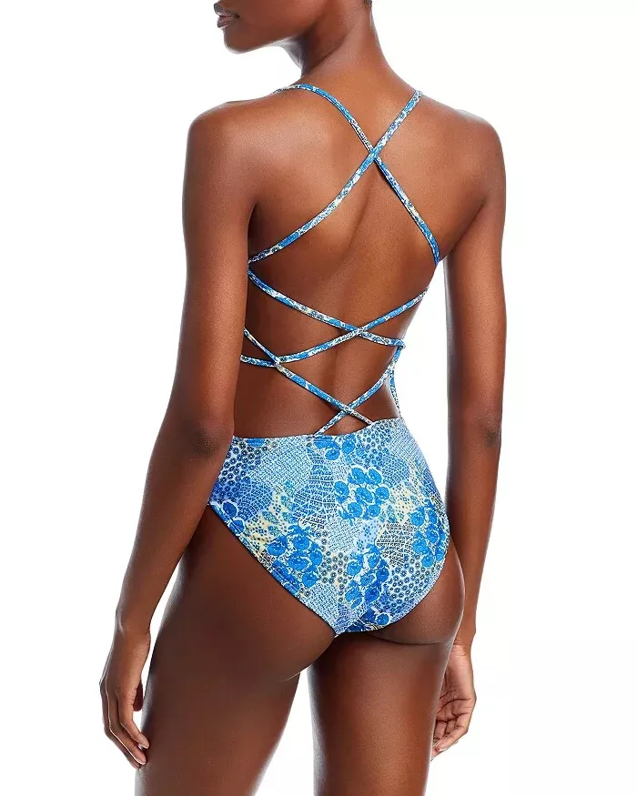 Peixoto Printed One Piece Swimsuit