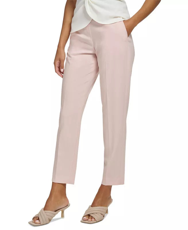 Calvin Klein Infinite Stretch Straight-Leg Ankle Pants