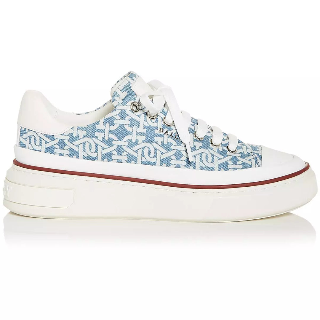 Bally Maily Logo Platform Low Top Sneakers