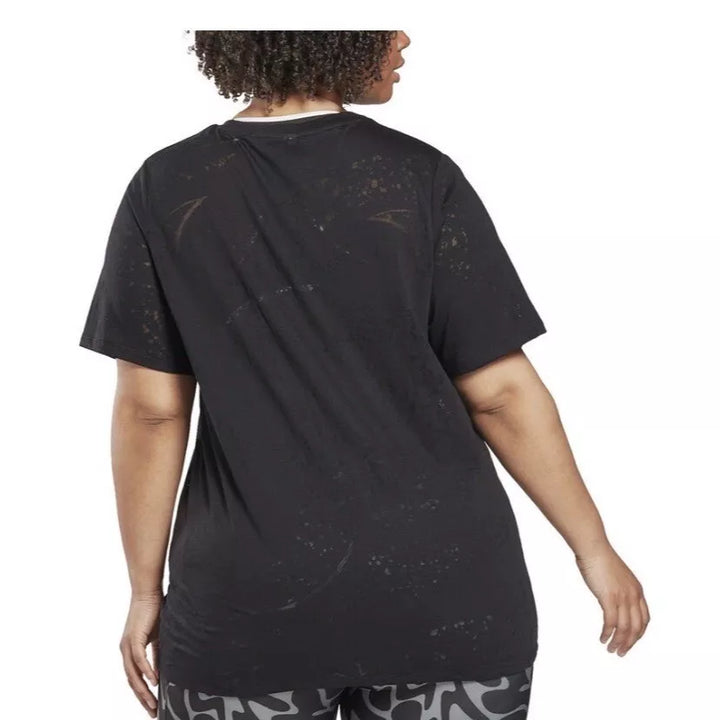 Reebok Plus Size Burnout Training T-Shirt