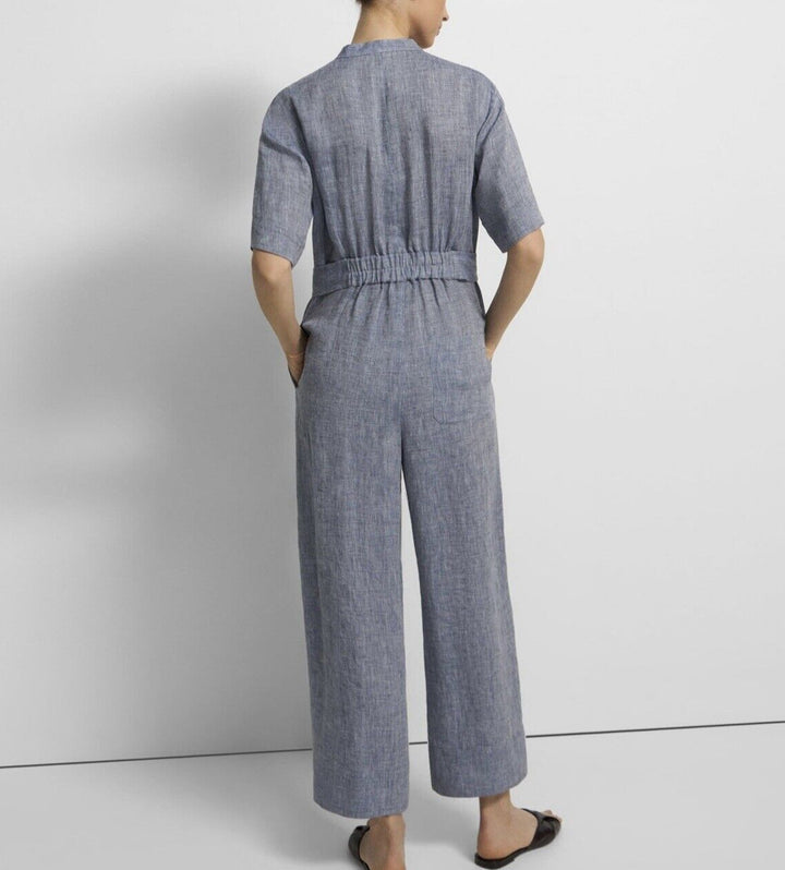 Theory Hemp Patch Pocket Jumpsuit