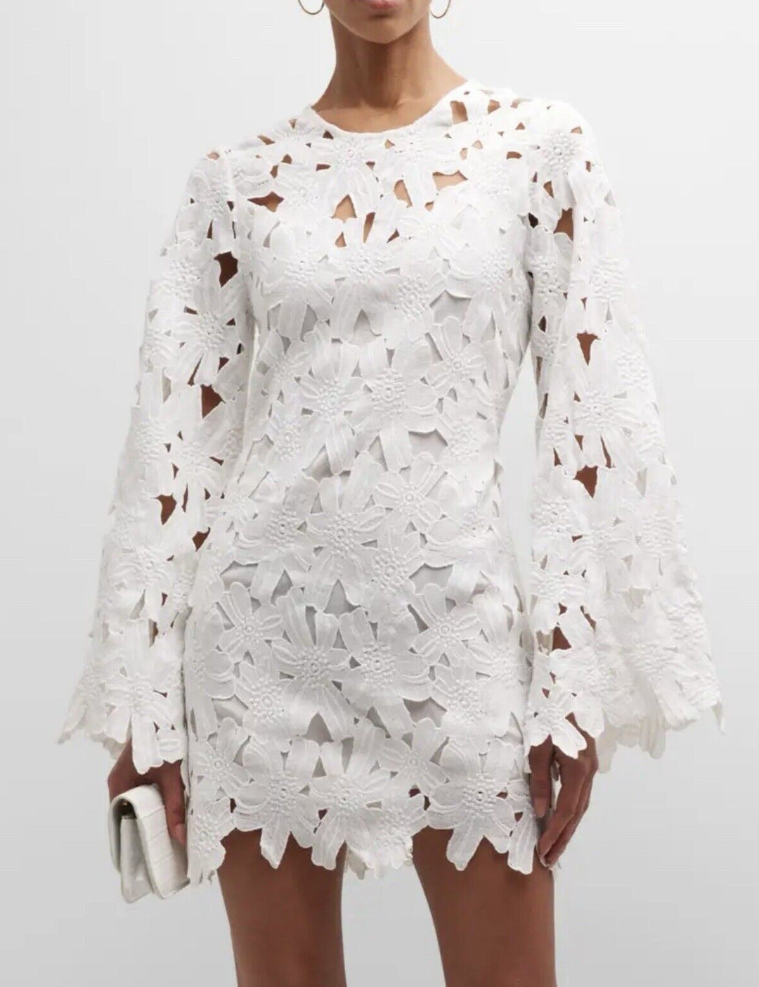 Rococo Sand Open Back Lace Dress