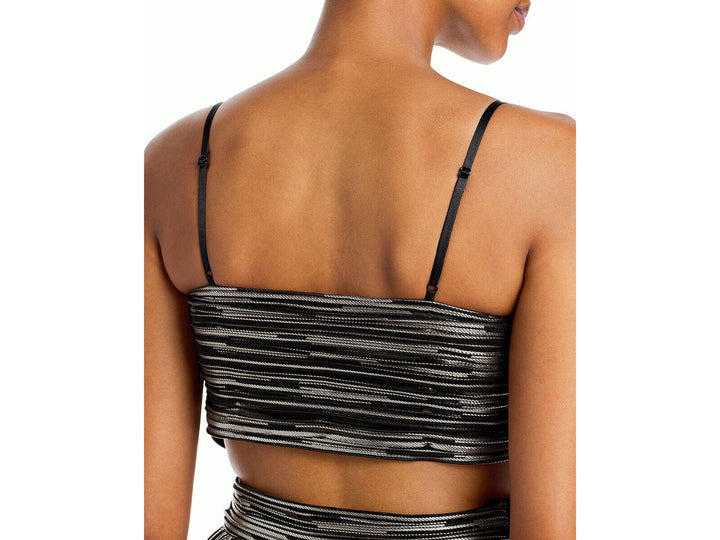 Aidan by Aidan Mattox Pleated Cutout Back Midi Dress