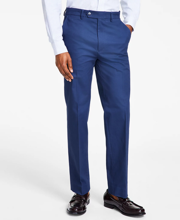 Nautica Men's Modern-Fit Seasonal Cotton Stretch Suit