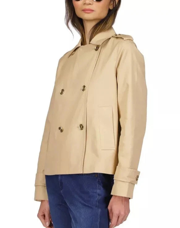 MICHAEL MICHAEL KORS Petite Cotton Twill Cropped Peacoat