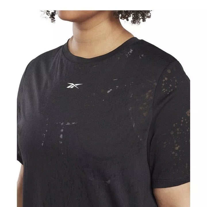 Reebok Plus Size Burnout Training T-Shirt