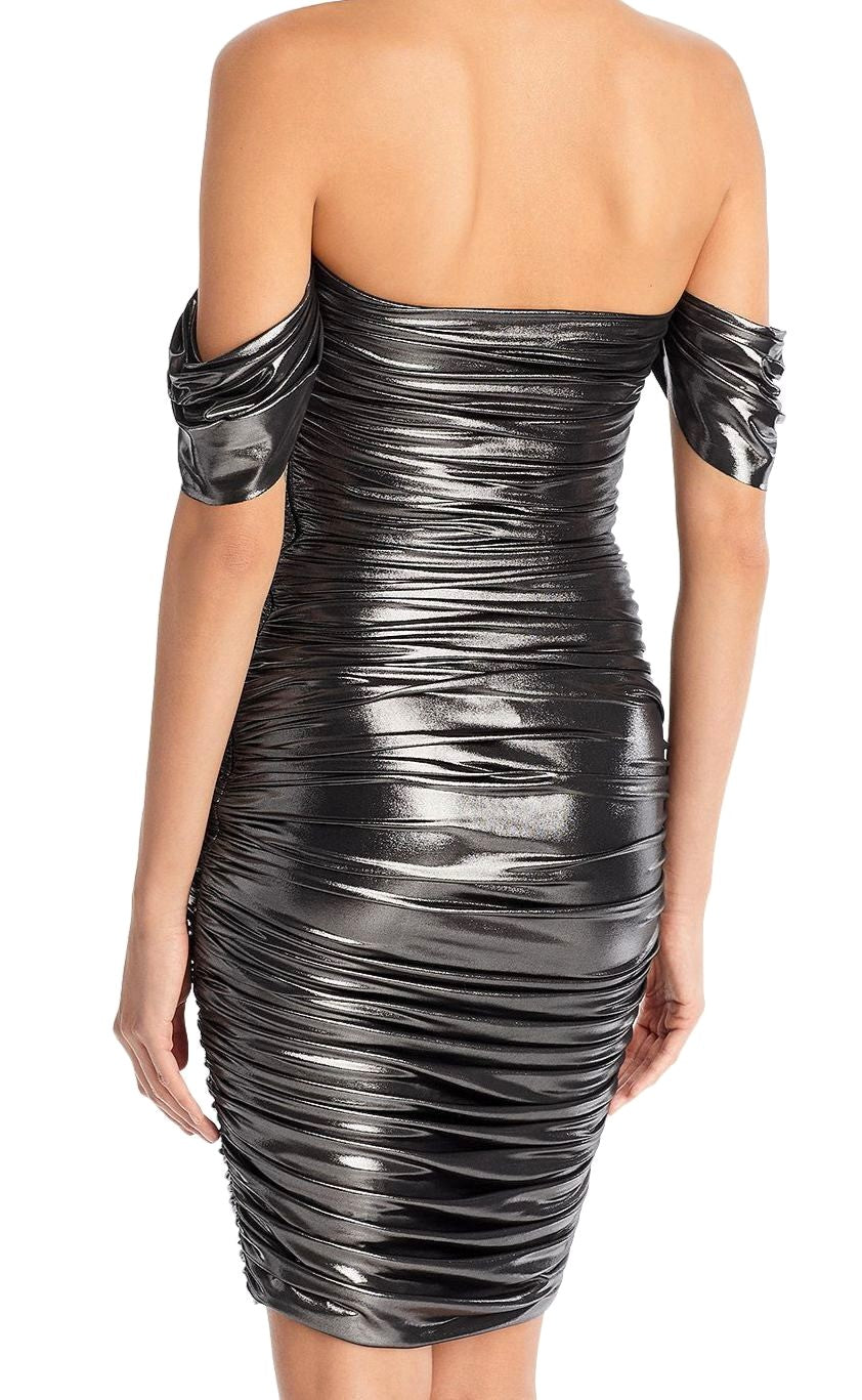 Norma Kamali Walter Lamé Dress