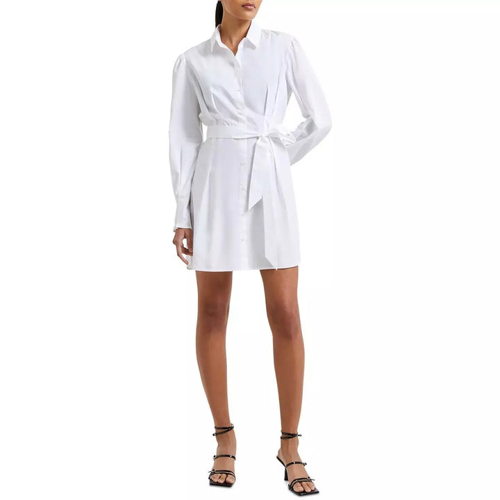 FRENCH CONNECTION Rhodes Tie Waist Shirtdress