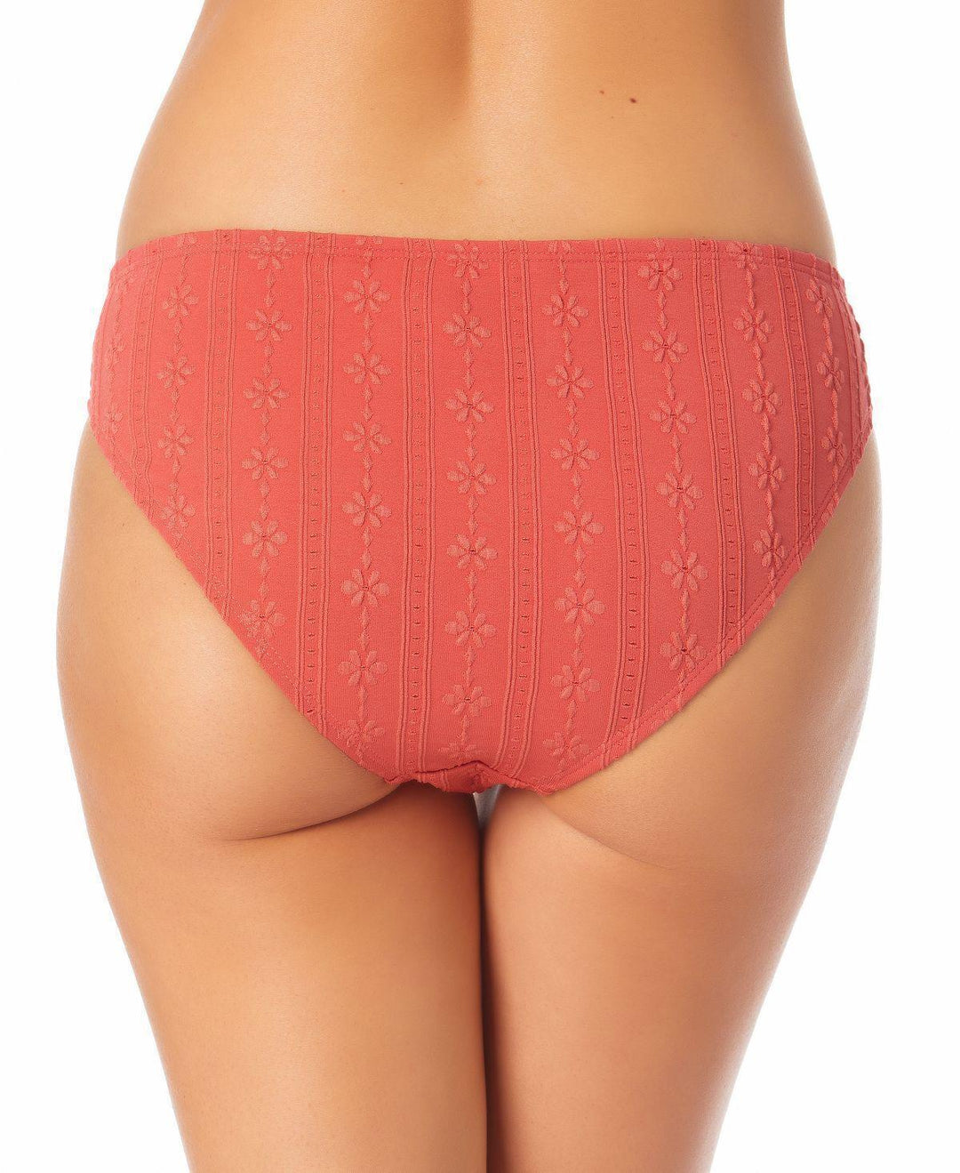 California Waves Juniors' Textured Hipster Bikini Bottoms