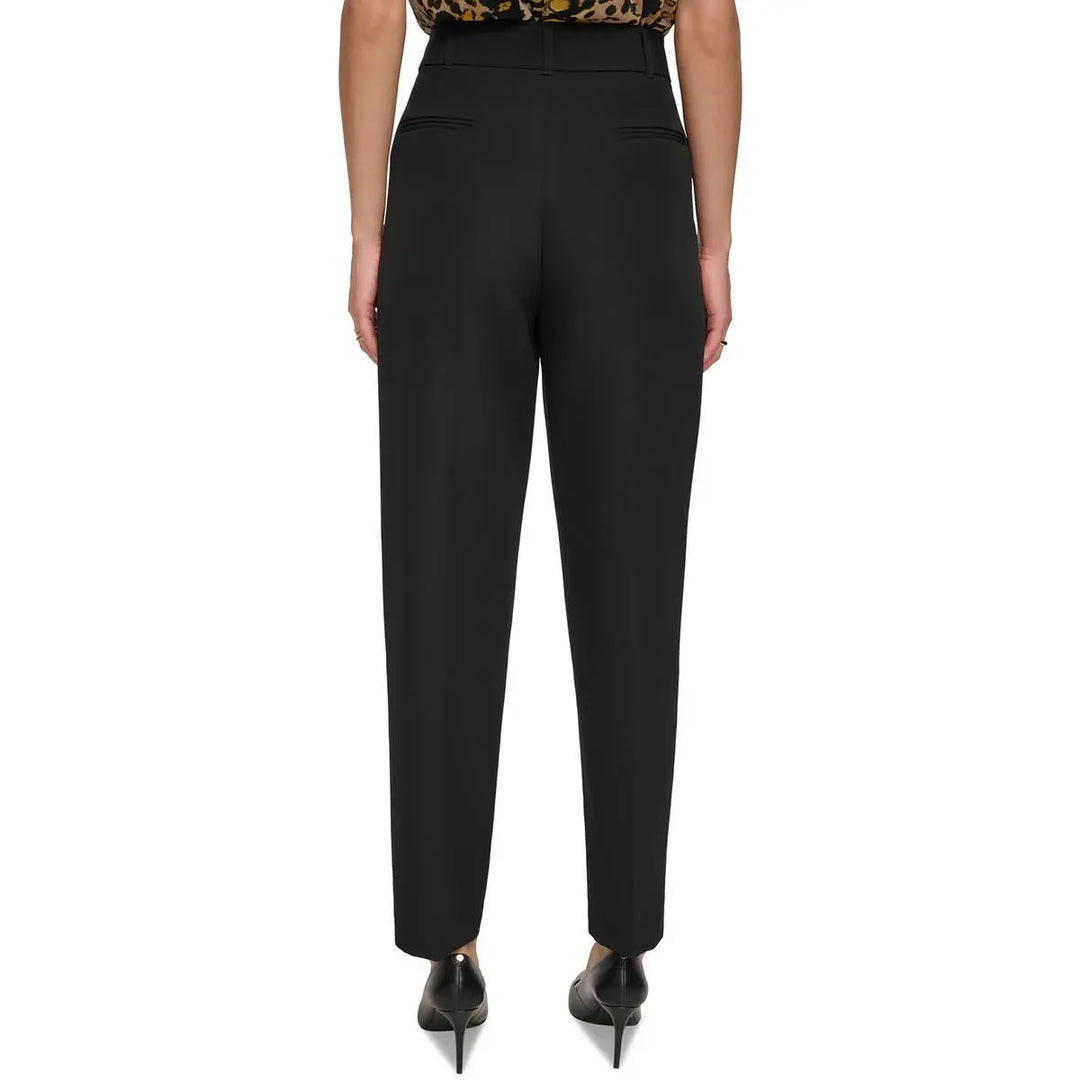 DKNY High-Rise Pleated Pants