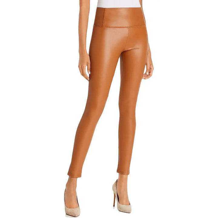 BAGATELLE.NYC High-Rise Faux Leather Leggings