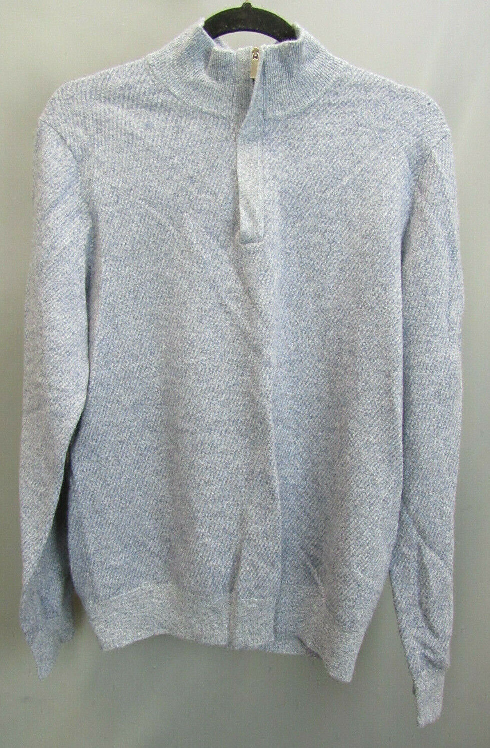 The Men's Store Marled Half-Zip Sweater