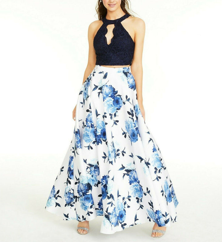 City Studio Junior Lace Top & Skirt