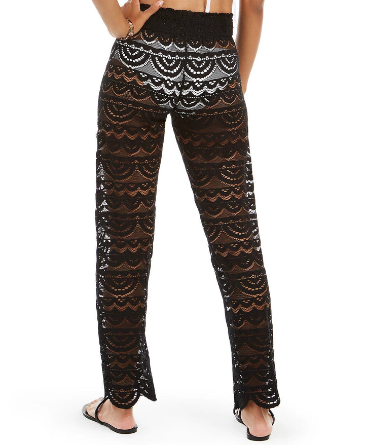Miken Juniors' Scallop Hem Pants with Tassel Tie
