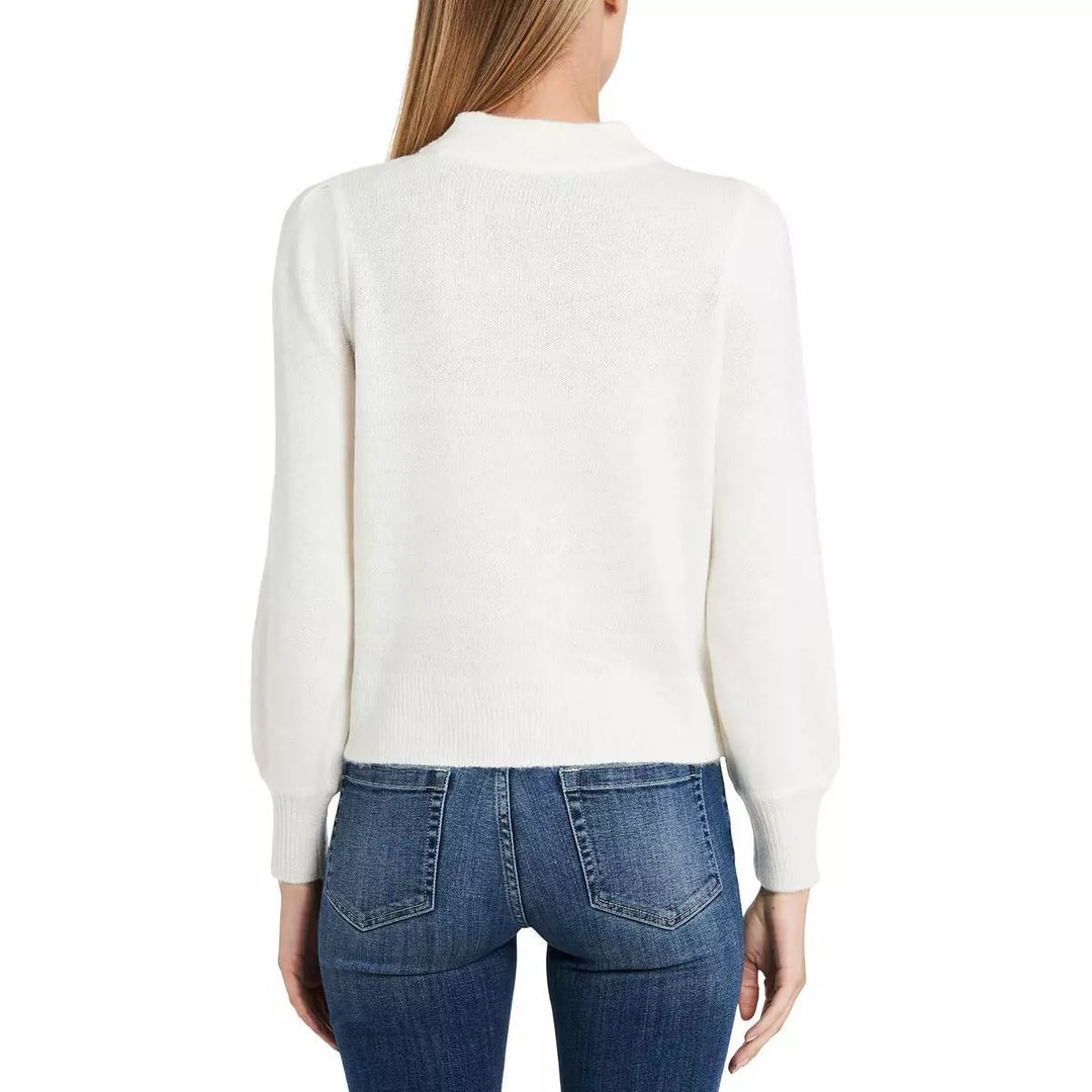 CeCe Balloon Sleeve Bow Sweater