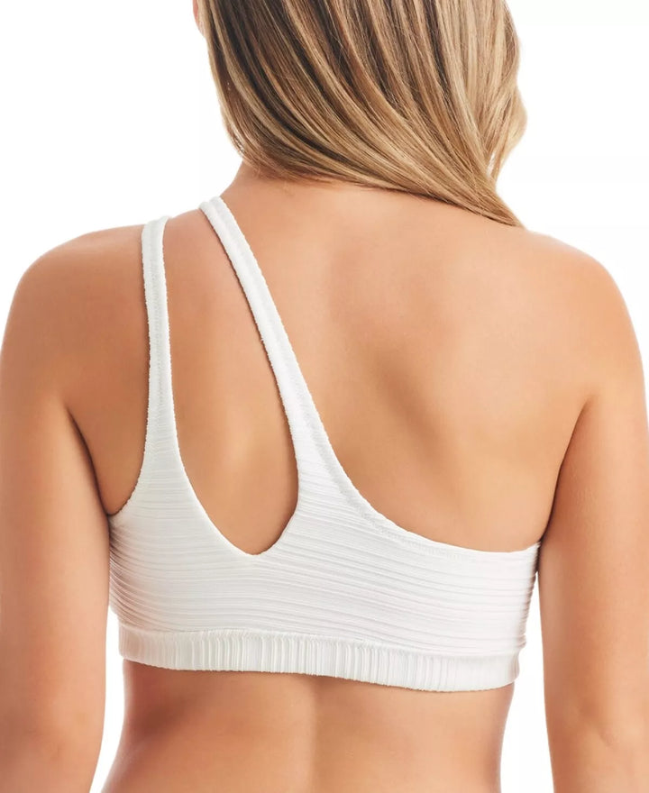Jessica Simpson One-Shoulder Slash Bikini Top