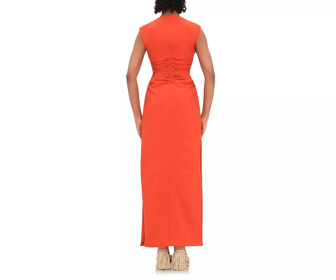 Andrea Iyamah Niro Ruched Maxi Dress